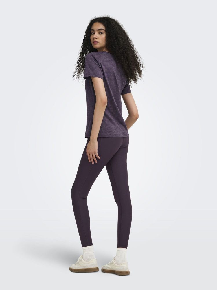 Only Play Broek Bordeaux dames (JANA-2 HW PCK TIGHTS   - 15207648.PLUMPERFECT) - GL Sport (Sluis)