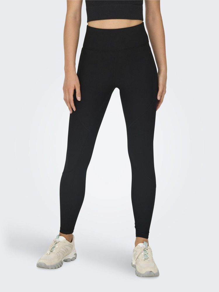 Only Play Sportbroek Zwart dames (JANA-2 HW PCK TIGHTS - 15207648.BLACK) - GL Sport (Sluis)