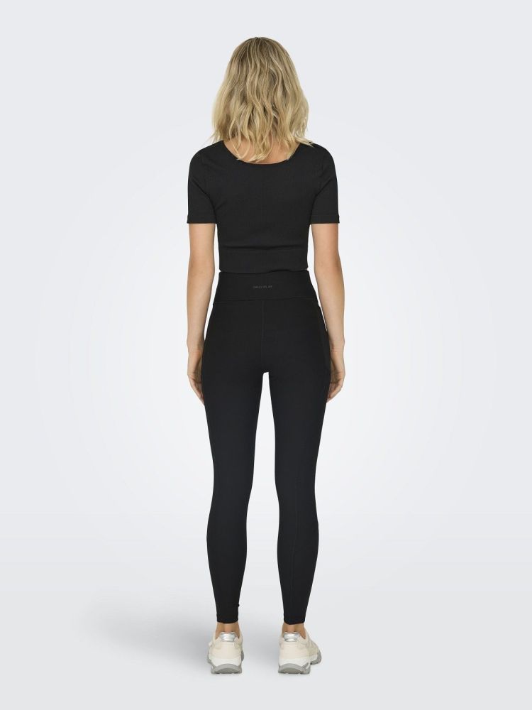 Only Play Sportbroek Zwart dames (JANA-2 HW PCK TIGHTS - 15207648.BLACK) - GL Sport (Sluis)