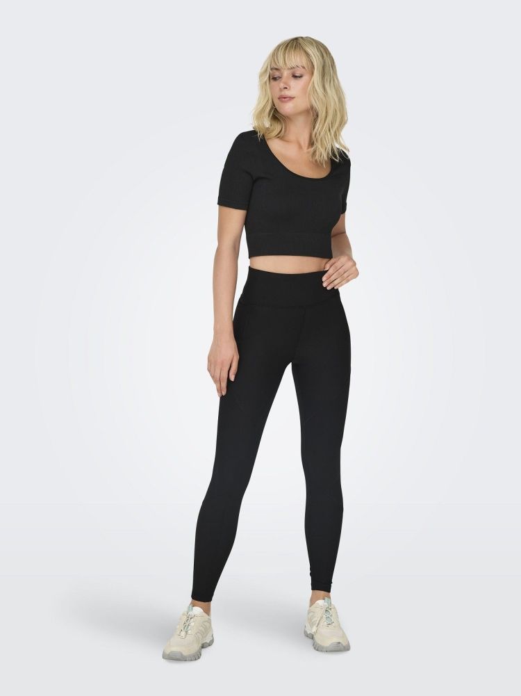 Only Play Sportbroek Zwart dames (JANA-2 HW PCK TIGHTS - 15207648.BLACK) - GL Sport (Sluis)