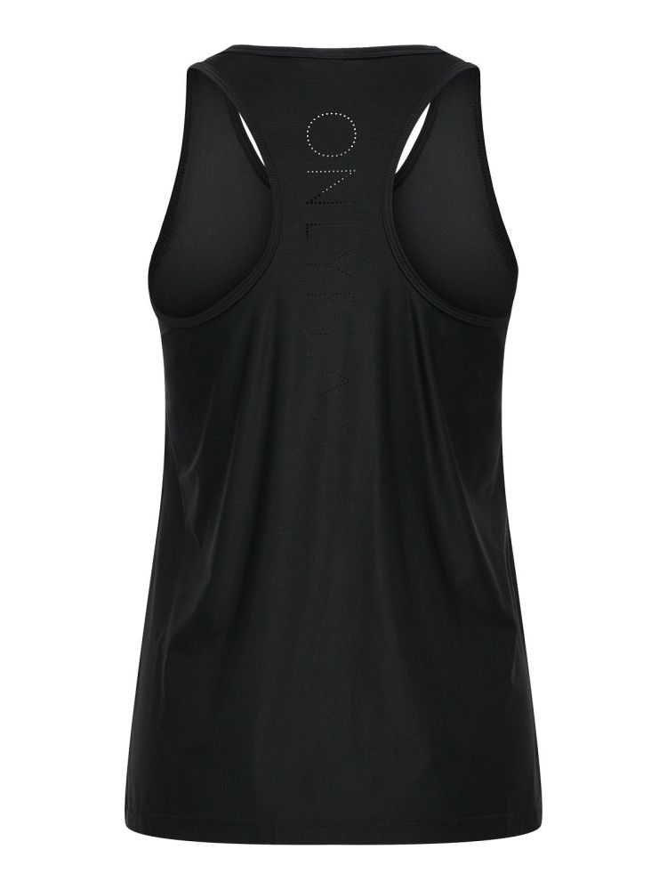 Only Play Top Zwart dames (LAZE ON SL LOOSE TANK TOP - 15324722.BLACK) - GL Sport (Sluis)