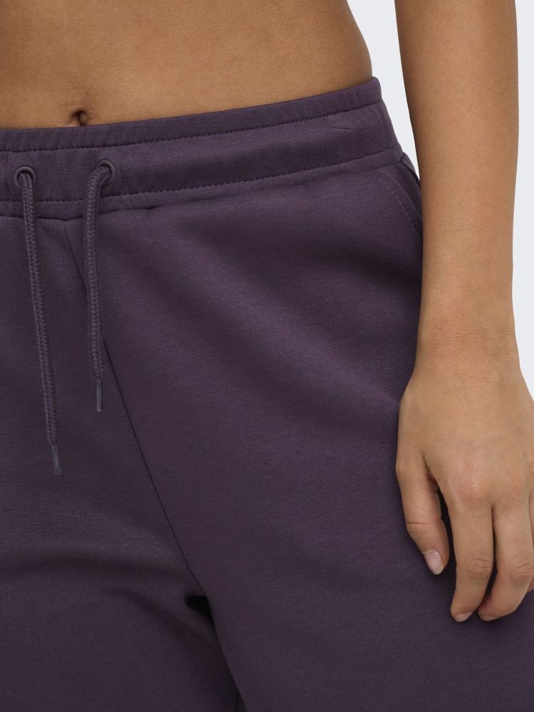 Only Play Broek Bordeaux dames (LOUNGE HW REG SWEAT PANTS - 15230209.PLUMPERFECT) - GL Sport (Sluis)