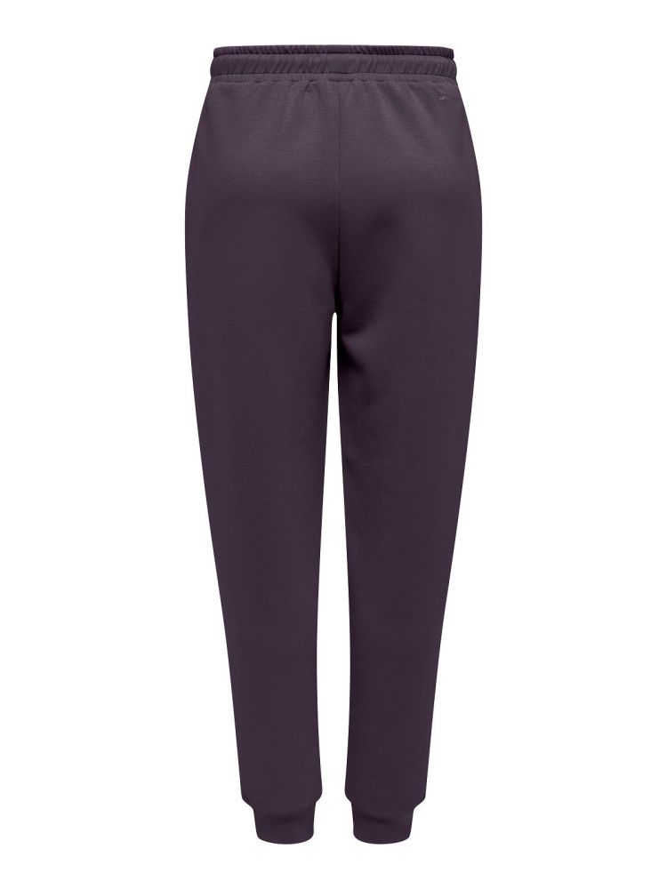 Only Play Broek Bordeaux dames (LOUNGE HW REG SWEAT PANTS - 15230209.PLUMPERFECT) - GL Sport (Sluis)