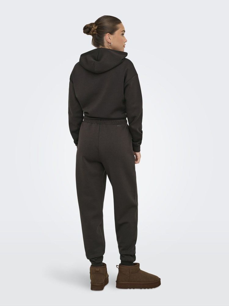 Only Play Broek Bruin dames (LOUNGE HW REG SWEAT PANTS - 15230209.CHOCO) - GL Sport (Sluis)