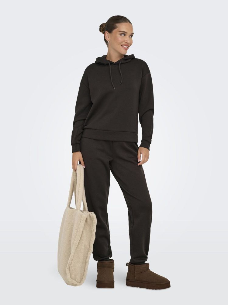 Only Play Broek Bruin dames (LOUNGE HW REG SWEAT PANTS - 15230209.CHOCO) - GL Sport (Sluis)