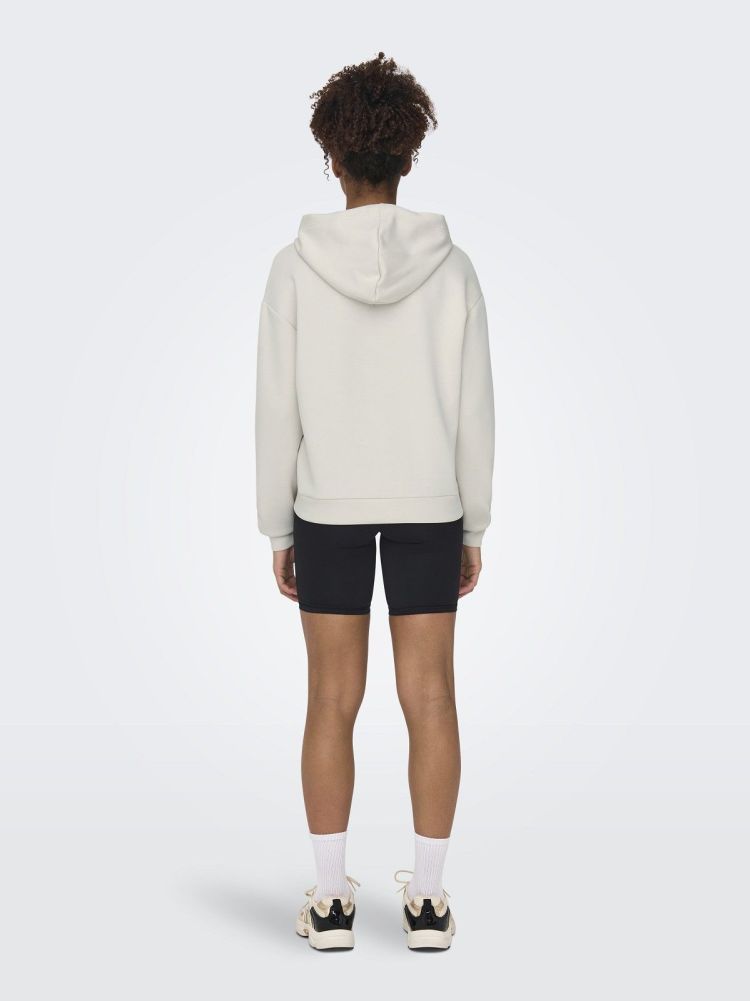 Only Play Vest Beige dames (LOUNGE LIFE HOOD FZ LS SWEAT - 15325576.PUMICESTONE) - GL Sport (Sluis)