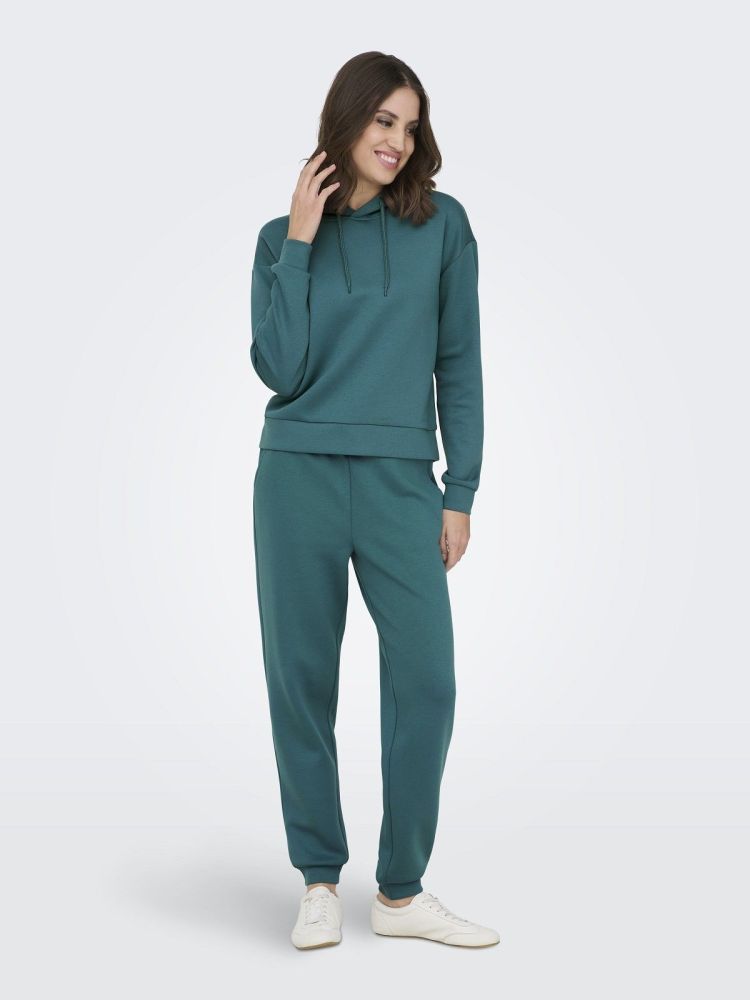 Only Play Hoodie Blauw dames (LOUNGE LIFE HOOD LS SWEAT  - 15245850.MEDITERRANEA) - GL Sport (Sluis)