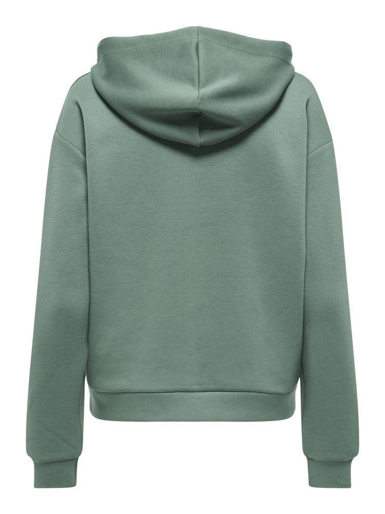 Only Play Vest Groen dames (LOUNGE LIFE HOOD LS SWEAT - 15325576.DUCKGREEN) - GL Sport (Sluis)