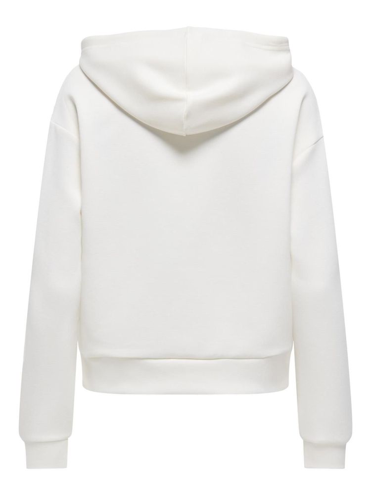 Only Play Hoodie Off-white dames (LOUNGE LIFE HOOD LS SWEAT - 15245850.CLOUDDANCER) - GL Sport (Sluis)