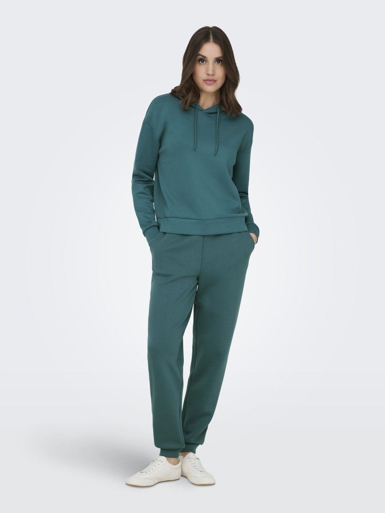 Only Play Broek Blauw dames (LOUNGE LIFE HW REG SWEAT PANT - 15230209.MEDITERRANEA) - GL Sport (Sluis)
