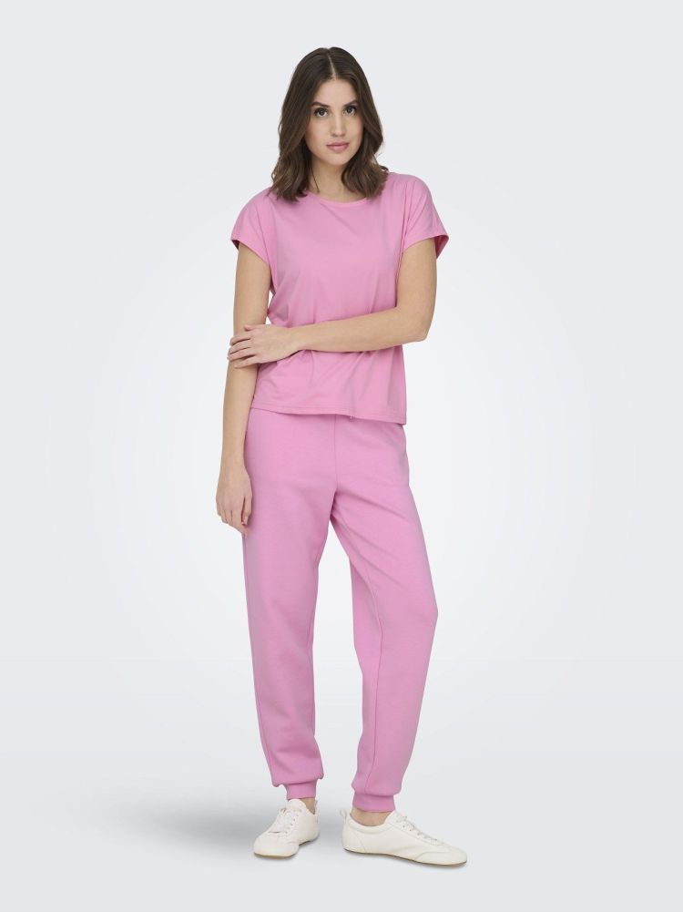 Only Play Broek Roze dames (LOUNGE LIFE HW REG SWEAT PANT - 15230209.BONBON) - GL Sport (Sluis)