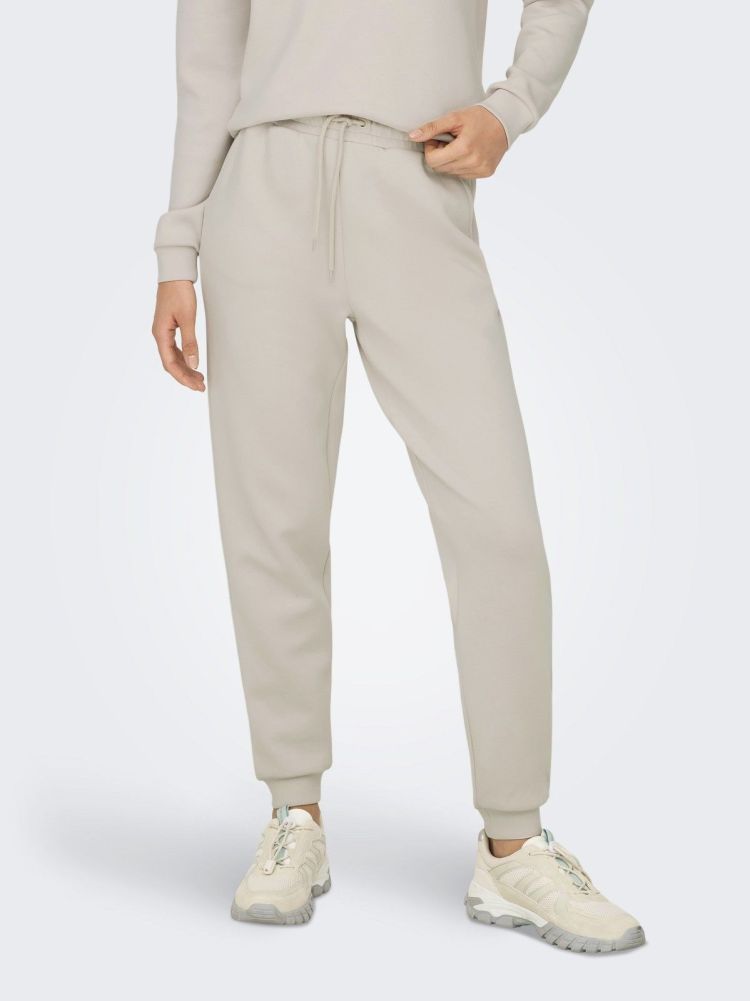 Only Play Joggingbroek Beige dames (LOUNGE LIFEHW REG SWEAT PANT - 15230209.PUMICESTONE) - GL Sport (Sluis)