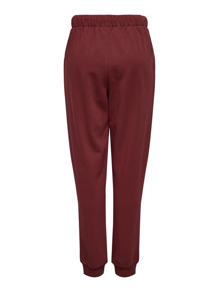 Only Play Joggingbroek Rood dames (LUX HW BRUSH REG SWEAT PANTS - 15332574.SUNDRIEDTOM) - GL Sport (Sluis)