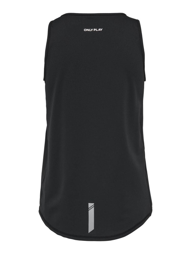 Only Play Top Zwart dames (MILA LIFE TRAIN TANK TOP - 15274627.BLACK) - GL Sport (Sluis)