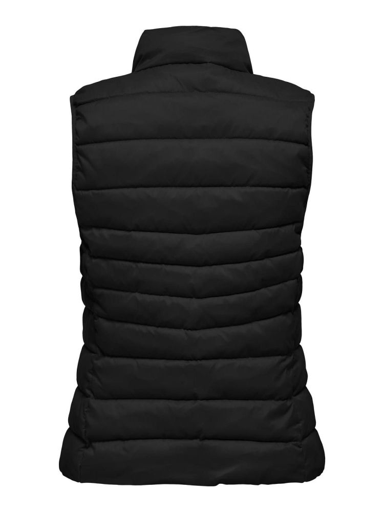 Only Play Bodywarmer Zwart dames (TAHOE CONTRAST WAISTCOAT - 15332773.BLACK) - GL Sport (Sluis)