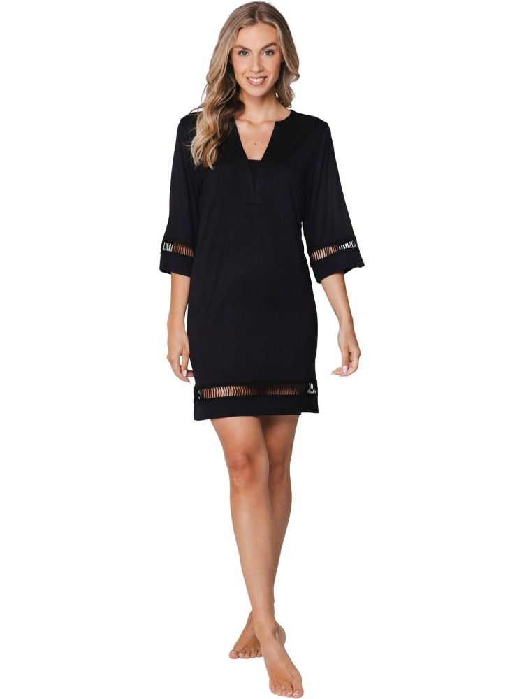 Pastunette Jurk Zwart dames (BEACH DRESS ( 95 CM ) - 311261-262-1-999) - GL Sport (Sluis)