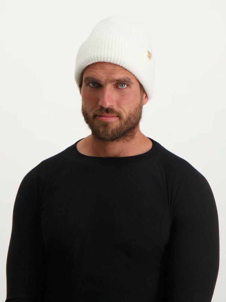 Poederbaas Muts Wit unisex (ARCTIC BEANIE - PB060115.WOOLWHITE) - GL Sport (Sluis)