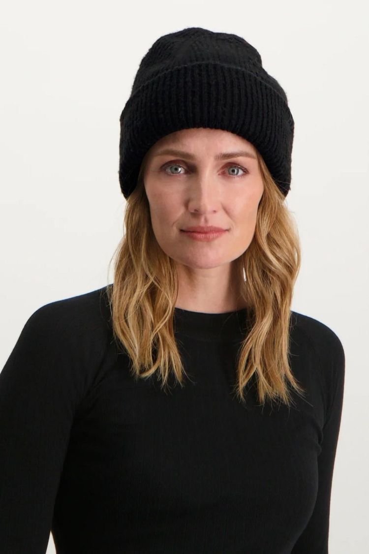 Poederbaas Muts Zwart unisex (ARCTIC BEANIE - PB060115.BLACK) - GL Sport (Sluis)