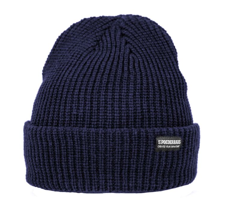 Poederbaas Muts Blauw