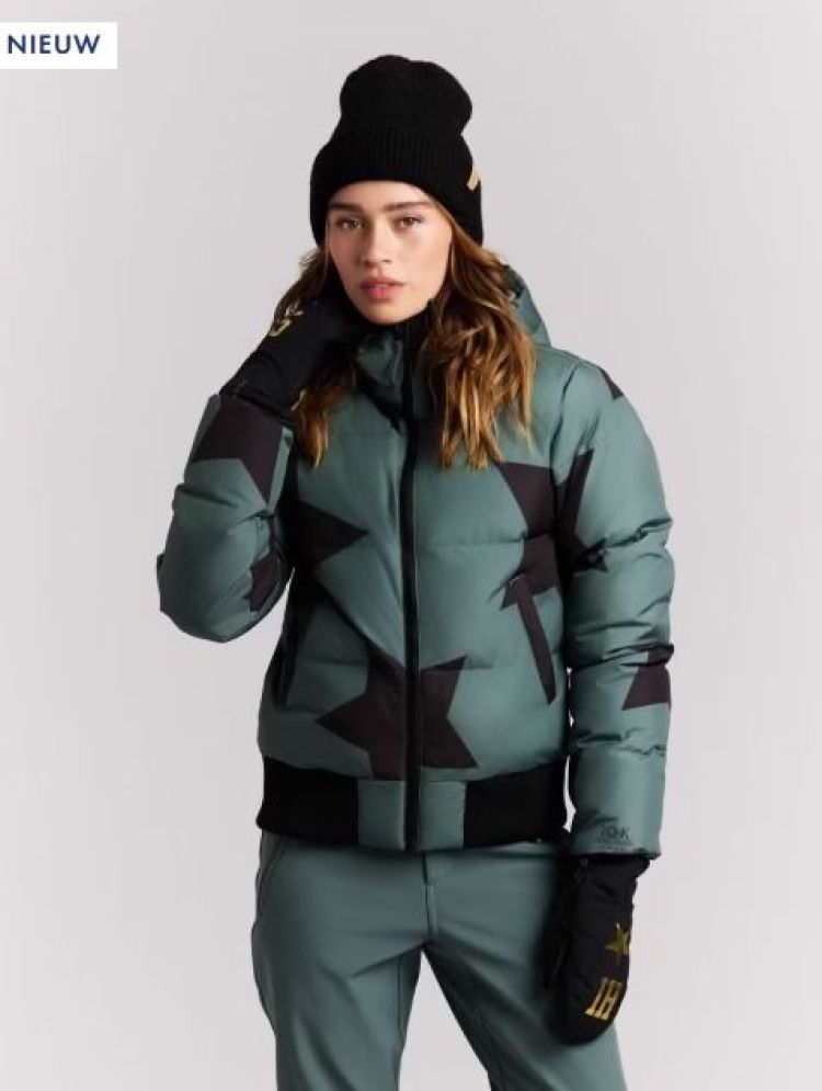 Protest Ski-jas Groen dames (CHERYL SNOWJACKET - 65662005.251) - GL Sport (Sluis)