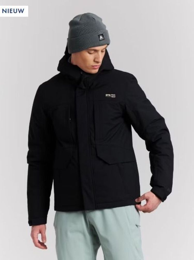 Protest Ski-jas Zwart heren (FAIRWAY SNOWJACKET - 65762016.290) - GL Sport (Sluis)