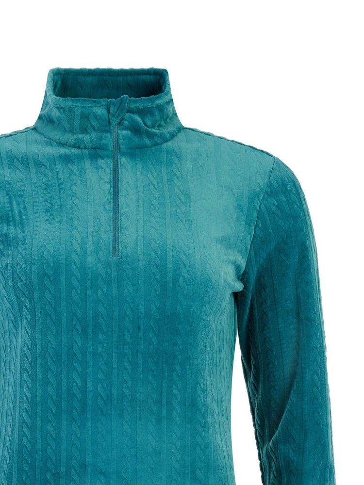 Protest Skipully Blauw dames (GAIL 1/4 ZIP TOP - 3610244.514) - GL Sport (Sluis)