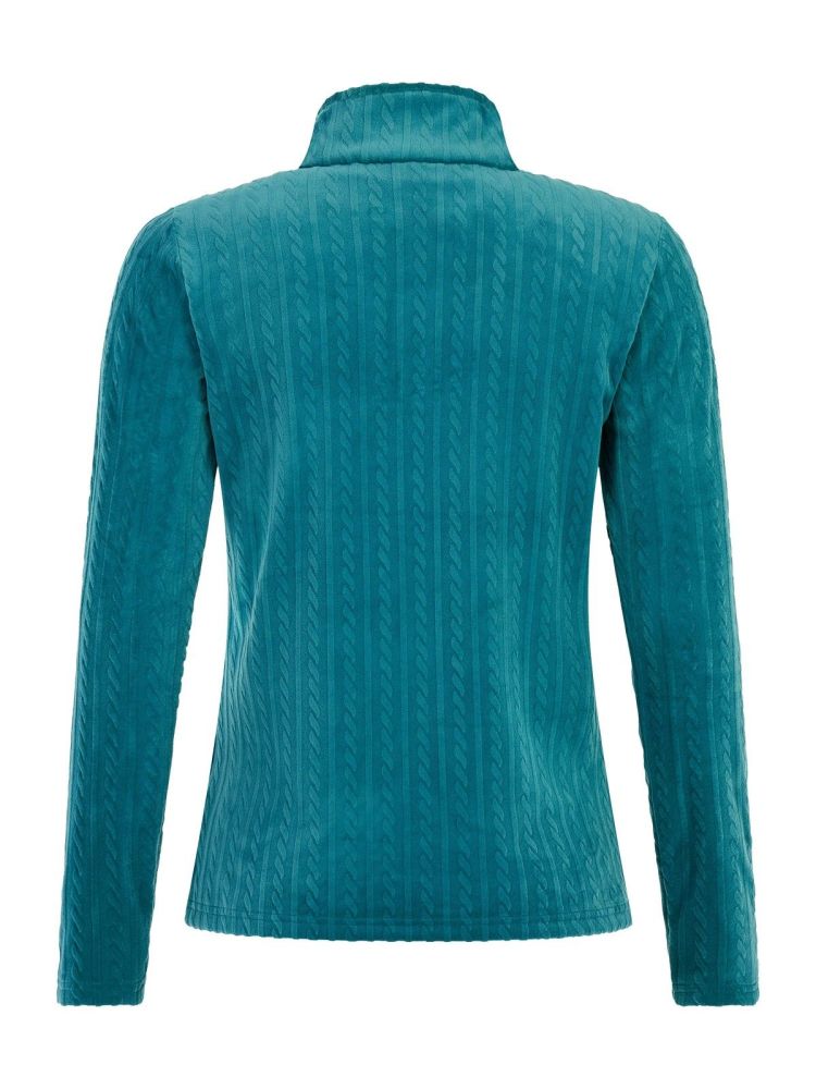 Protest Skipully Blauw dames (GAIL 1/4 ZIP TOP - 3610244.514) - GL Sport (Sluis)
