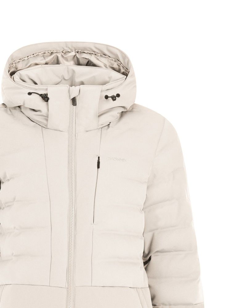 Protest Ski-jas Off-white dames (HAZELY SNOWJACKET - 65652005.106) - GL Sport (Sluis)
