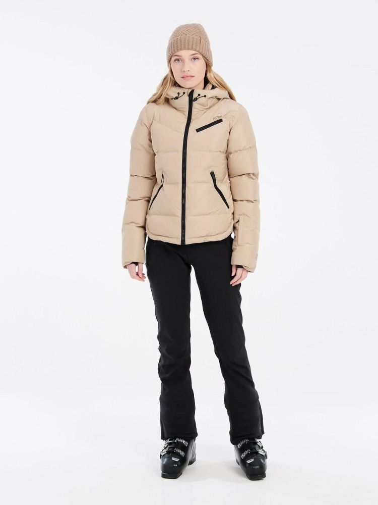 Protest Ski-jas Beige dames (LUCID SNOWJACKET - 6610244.567) - GL Sport (Sluis)