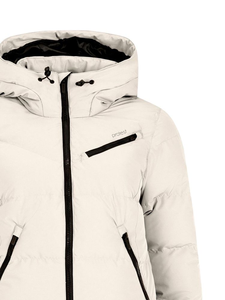 Protest Ski-jas Off-white dames (LUCID SNOWJACKET - 6610244.106) - GL Sport (Sluis)