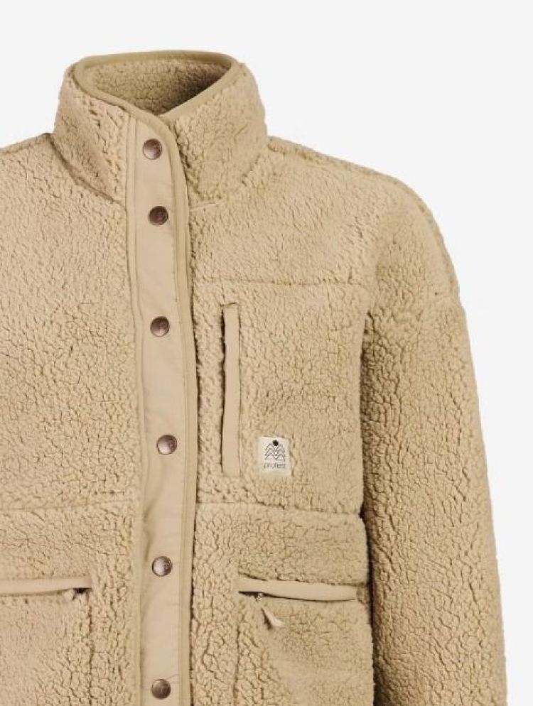 Protest Vest Beige dames (LUX OUTDOOR FULL ZIP TOP - 3611544.567) - GL Sport (Sluis)