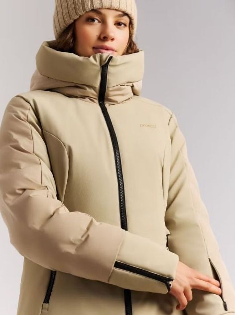 Protest Ski-jas Beige dames (MERCURY SNOWJACKET - 6610144.567) - GL Sport (Sluis)