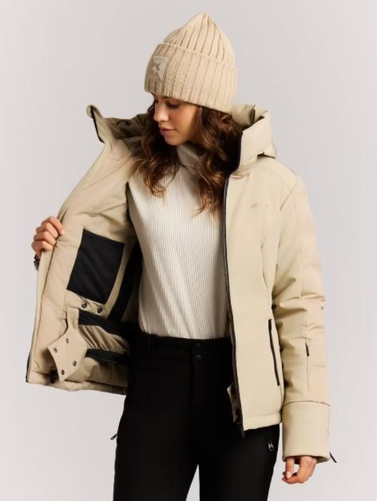 Protest Ski-jas Beige dames (MERCURY SNOWJACKET - 6610144.567) - GL Sport (Sluis)