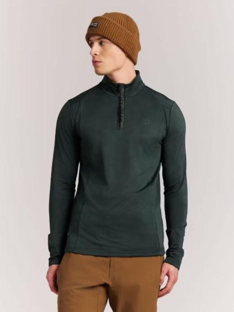 Protest Skipully Groen heren (REWILL 1/4 ZIP TOP - 3793100.159) - GL Sport (Sluis)