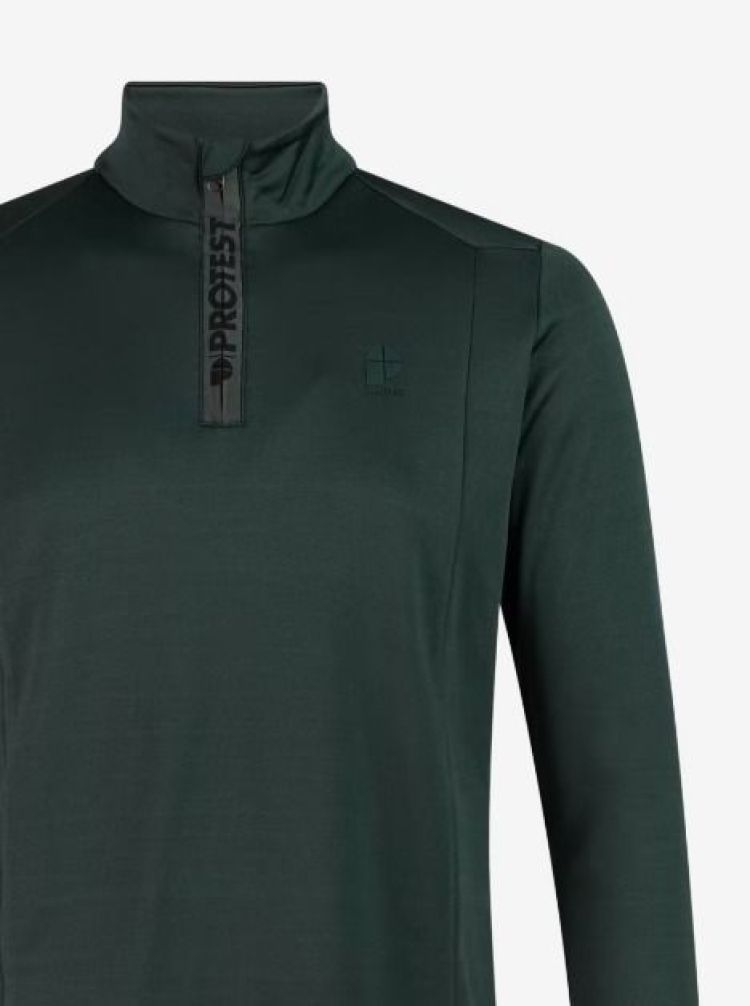 Protest Skipully Groen heren (REWILL 1/4 ZIP TOP - 3793100.159) - GL Sport (Sluis)