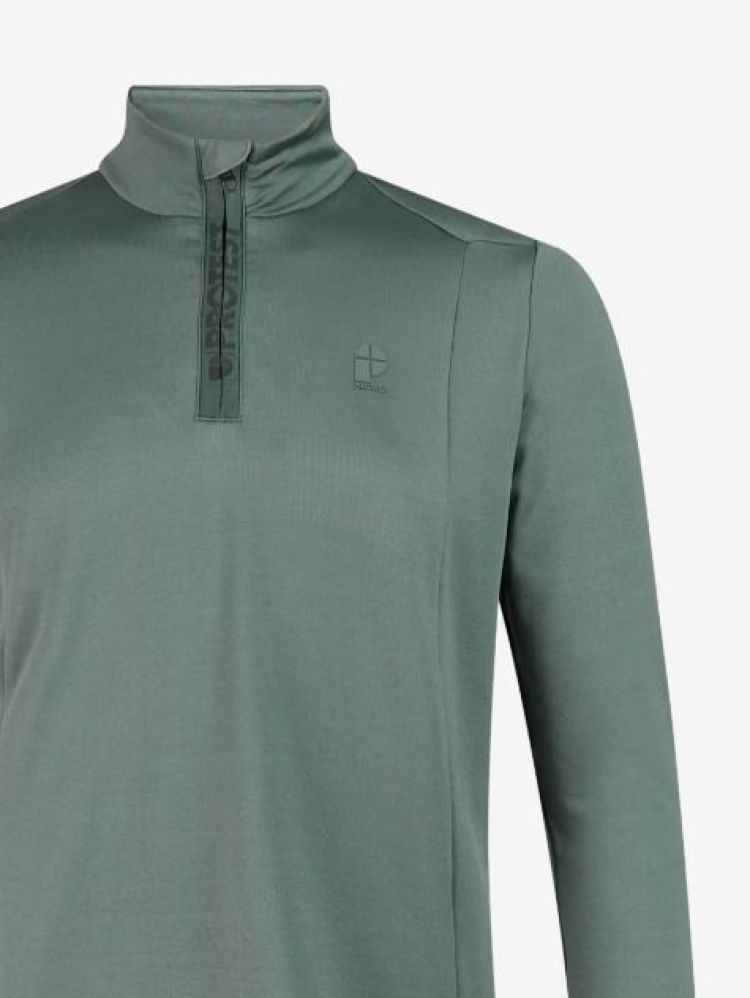 Protest Skipully Groen heren (REWILL 1/4 ZIP TOP - 3793100.251) - GL Sport (Sluis)