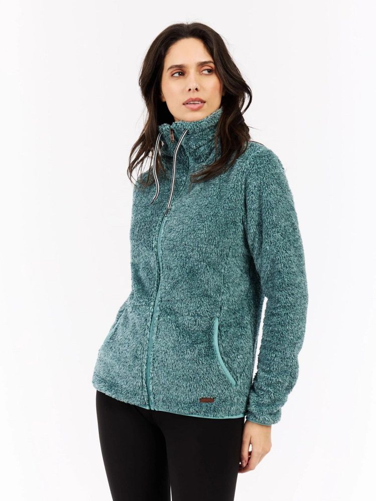 Protest Vest Blauw dames (RIRI FULL ZIP TOP - 3693300.404) - GL Sport (Sluis)