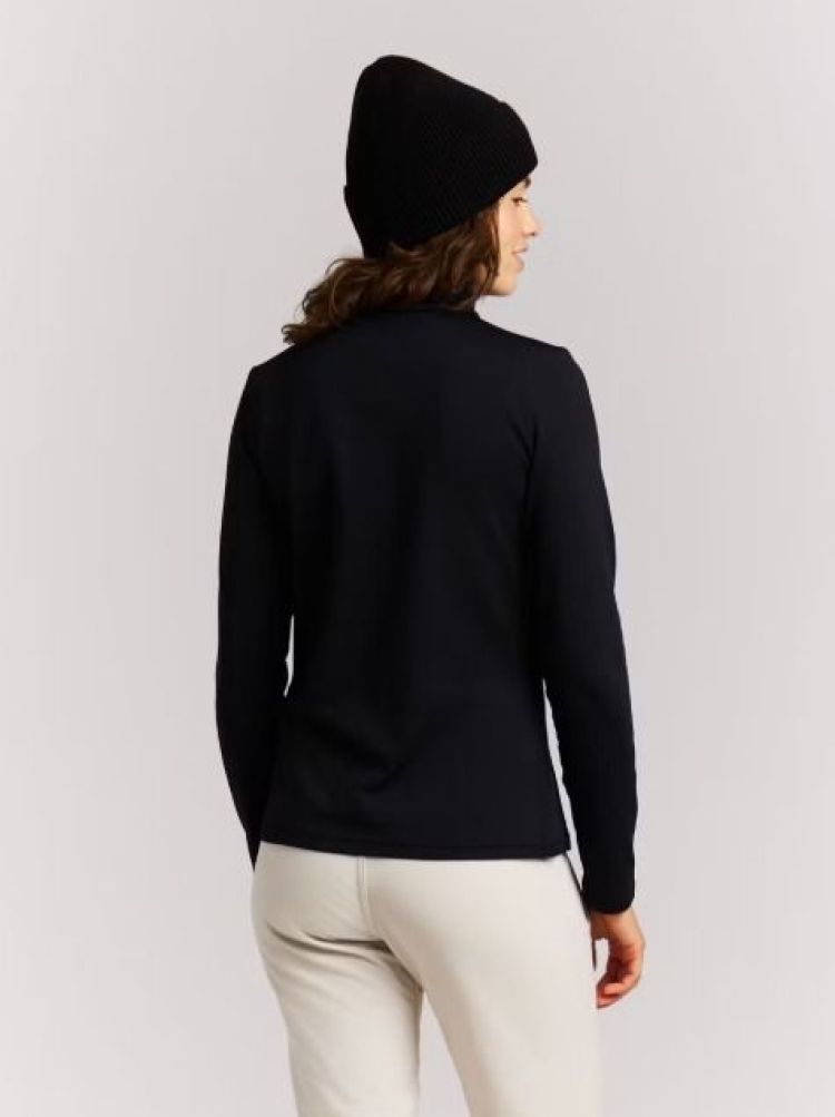 Protest Skipully Zwart dames (SAVOY 1/4 ZIP ACTIVE TOP - 12662003.290) - GL Sport (Sluis)