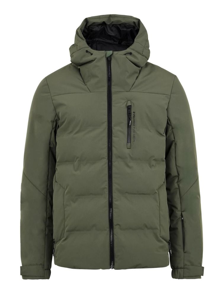 Protest Ski-jas Groen