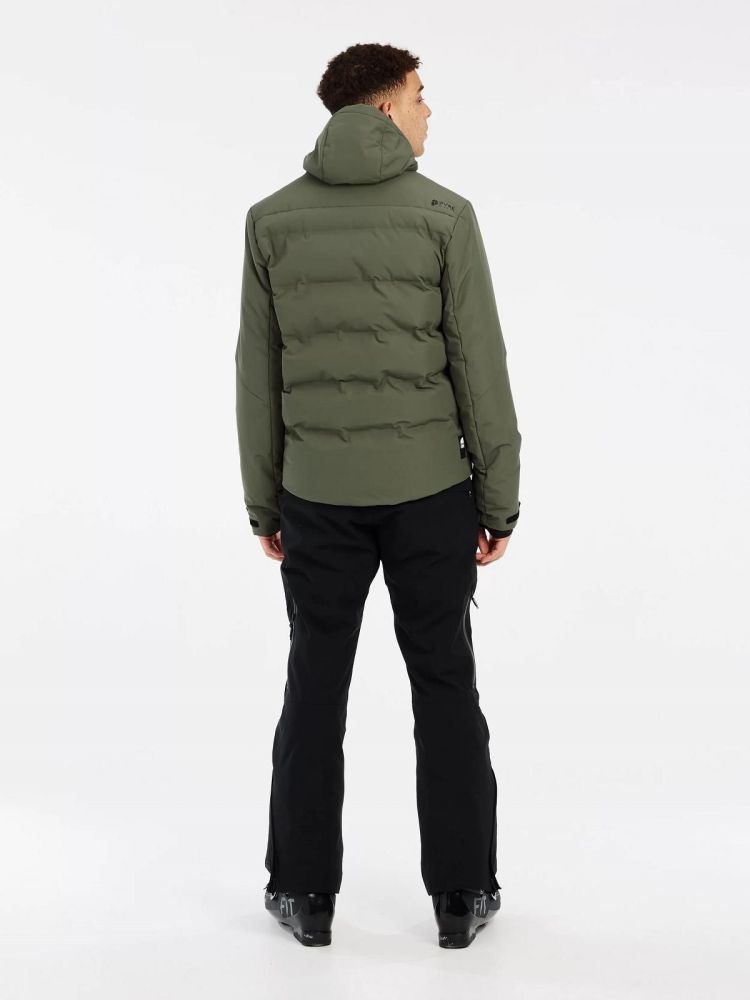 Protest Ski-jas Groen heren (SUPERIOR SNOWJACKET - 6711244.855) - GL Sport (Sluis)
