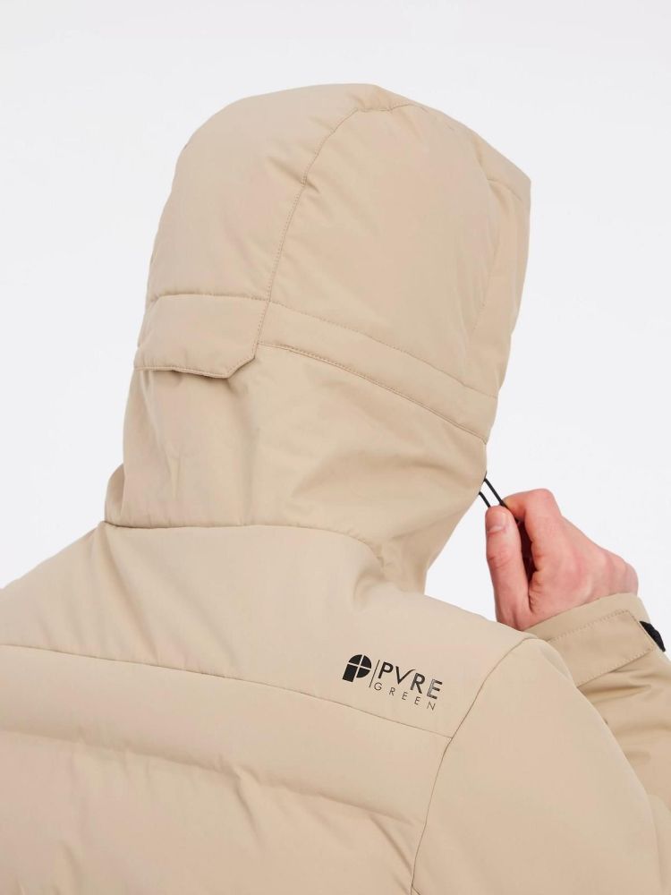 Protest Ski-jas Beige heren (SUPERIOR24 SNOWJACKET - 6711244.567) - GL Sport (Sluis)