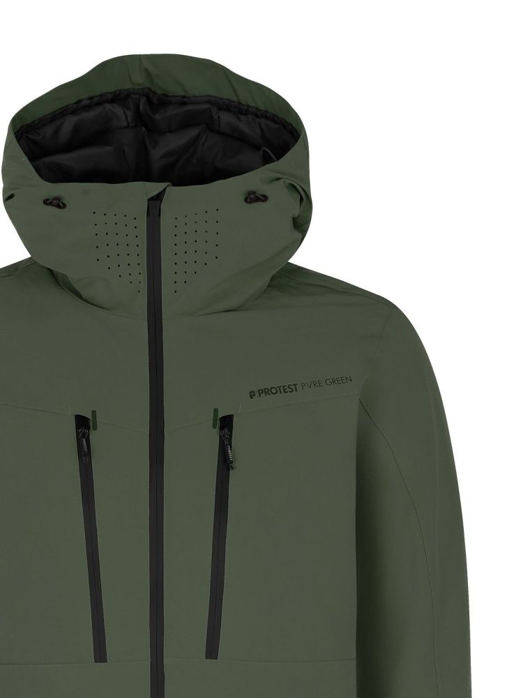 Protest Ski-jas Groen heren (TIMOTHY SNOWJACKET - 6710344.516) - GL Sport (Sluis)