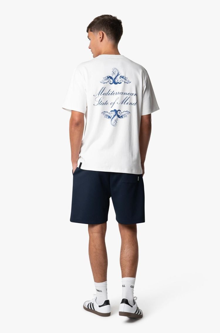 Quotrell T-shirt Wit heren (ROYAL T-SHIRT - TH99799.WHT/BLUE) - GL Sport (Sluis)