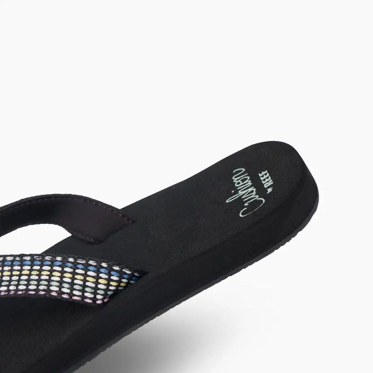 Reef Slippers Zwart dames (BAJA ELANA - CJ7337-61.BLACK/FROSTY) - GL Sport (Sluis)