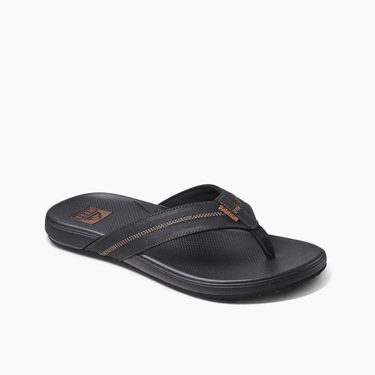 Reef Slippers Zwart heren (CUSHION PHANTOM 2.0 LE - CJ4351-51.BLK/COFFEE) - GL Sport (Sluis)