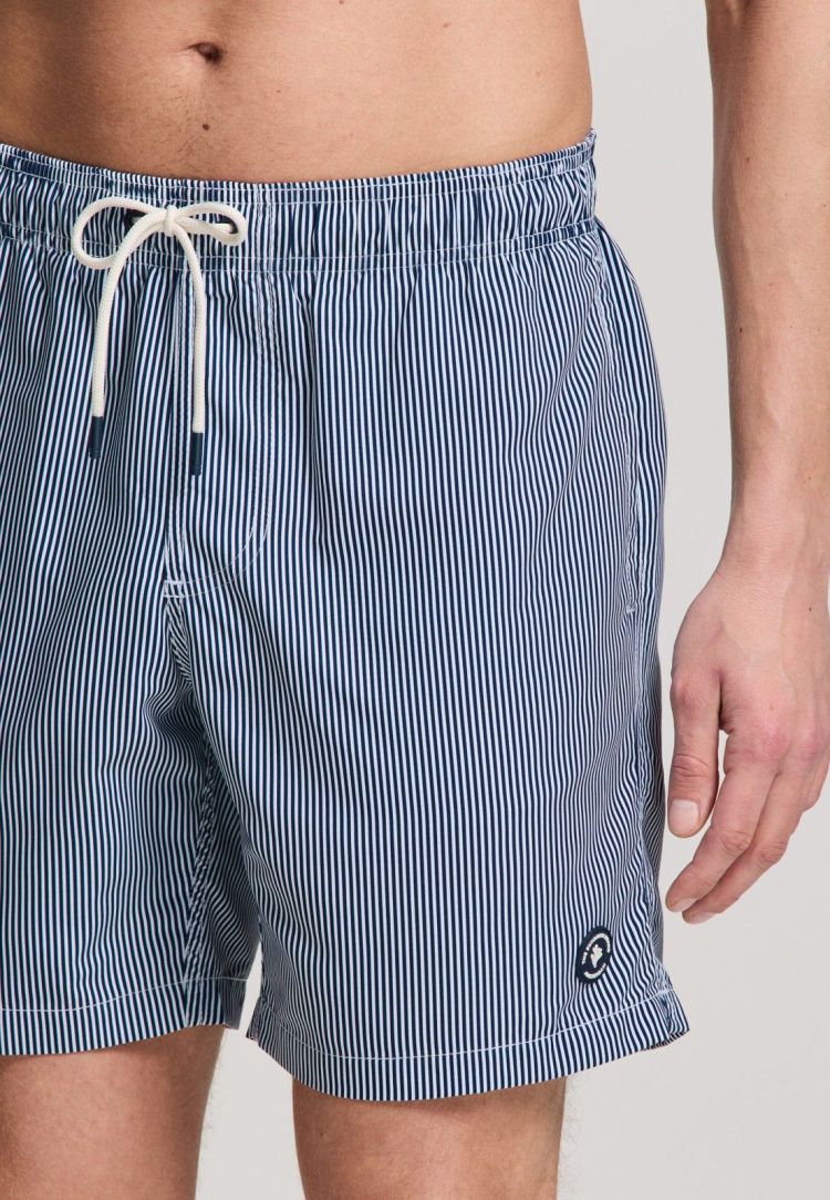 Shiwi Zwembroek Blauw heren (MIKE SWIM SHORTS 7 INCH FINE STRIPE - 1525107404.6855) - GL Sport (Sluis)
