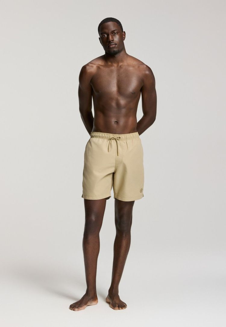 Shiwi Zwembroek Beige heren (MIKE SWIM SHORTS 7 INCH SOLID - 1525107100.1036) - GL Sport (Sluis)