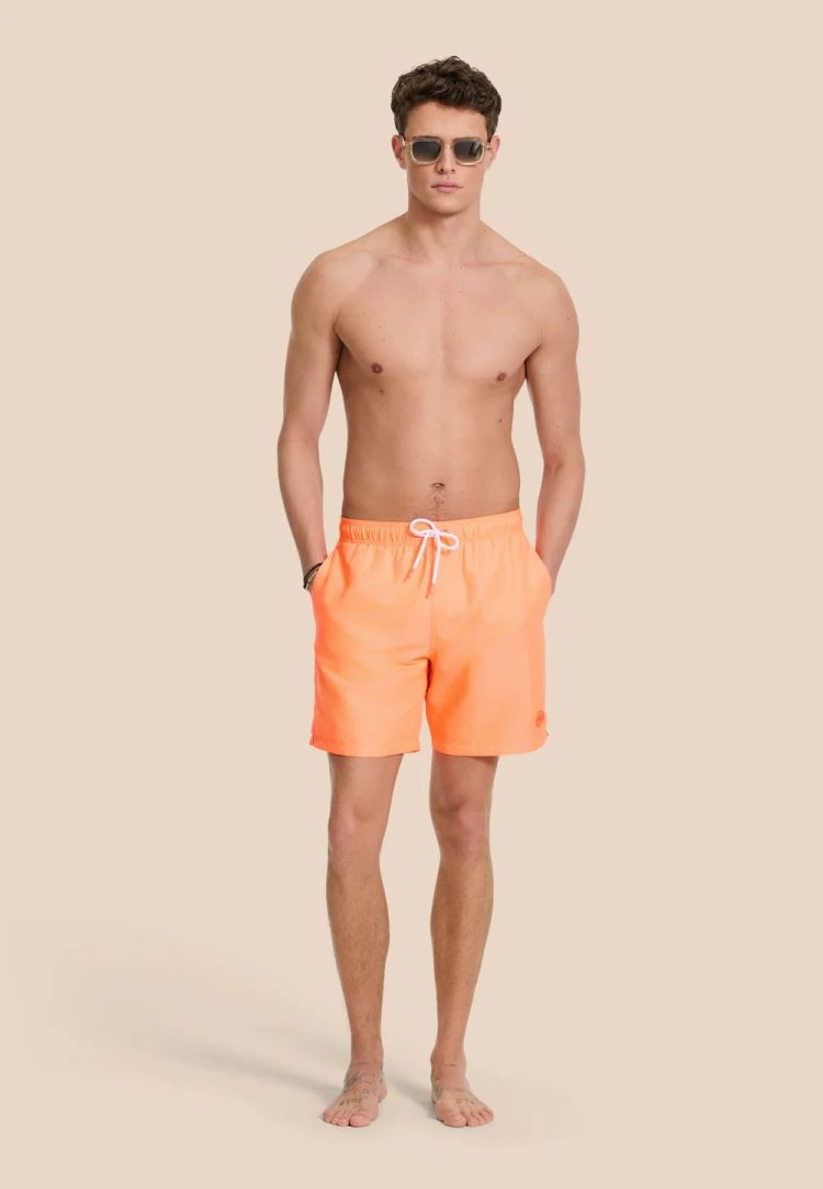 Shiwi Zwembroek Oranje heren (MIKE SWIM SHORTS 7 INCH SOLID - 1525107100.2050) - GL Sport (Sluis)