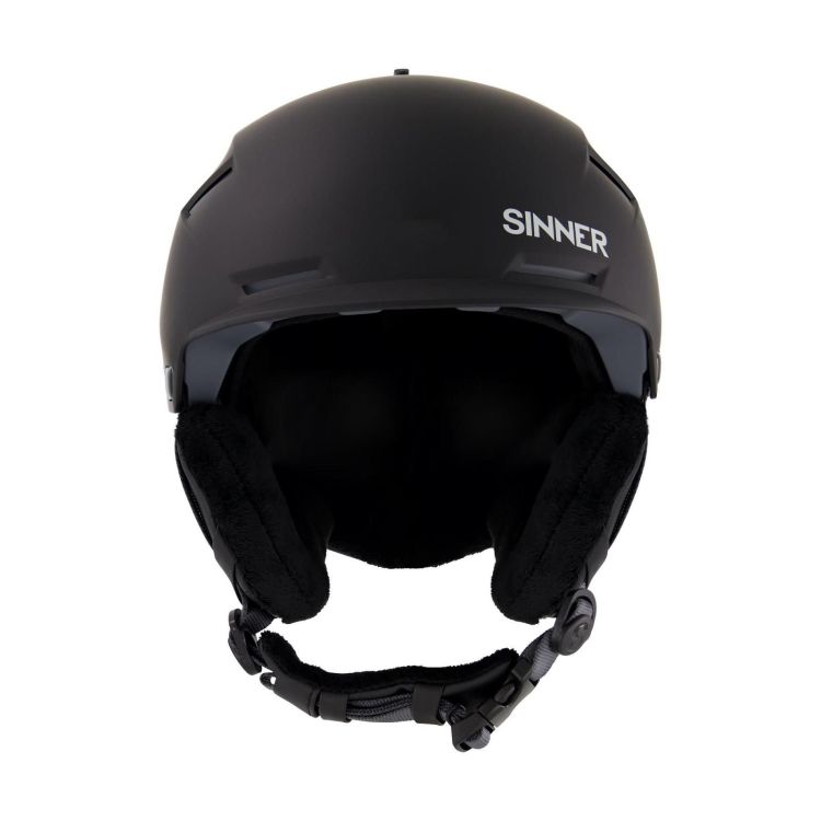 Sinner Skihelm Zwart unisex (BEARTOOTH SKI HELM - MATTE BLACK/DKGREY - SIHE-152-10) - GL Sport (Sluis)