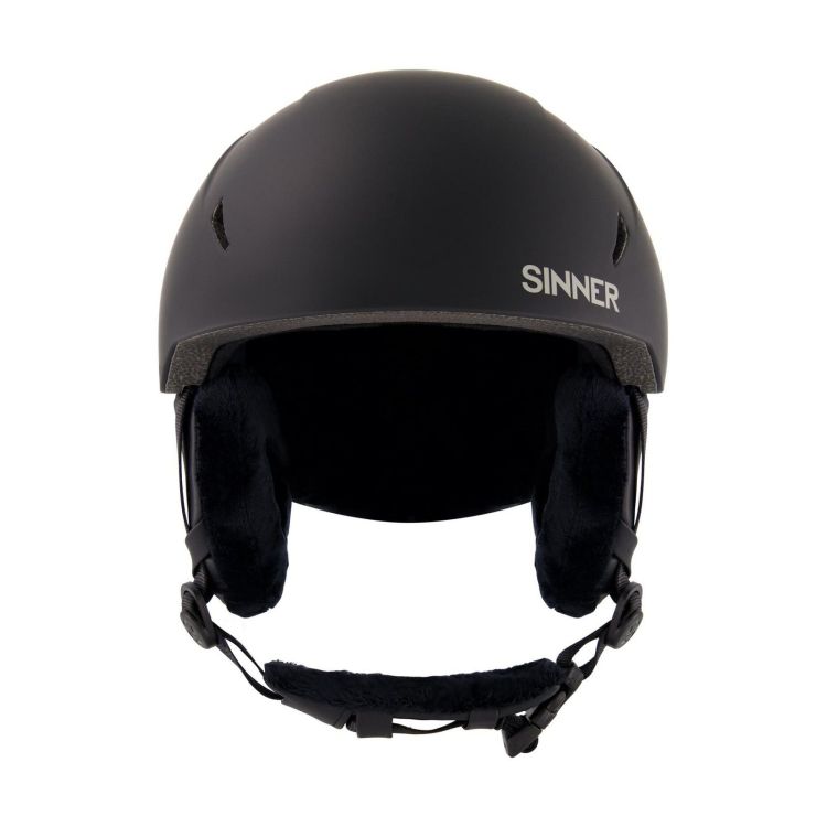 SINNER Skihelm Zwart unisex (CREST MATTE BLACK - SIHE-156-10-57) - GL Sport (Sluis)